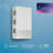 Heath Zenith White Plastic Wired or Wireless Digital Doorbell Chime