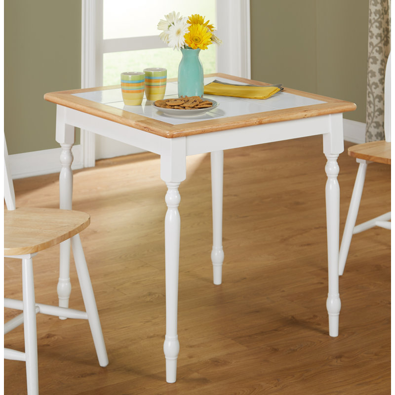 Spurling Rectangular with Solid Wood Base Dining Table