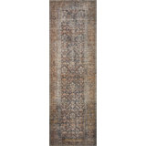 Billie Oriental Ink / Salmon Area Rug