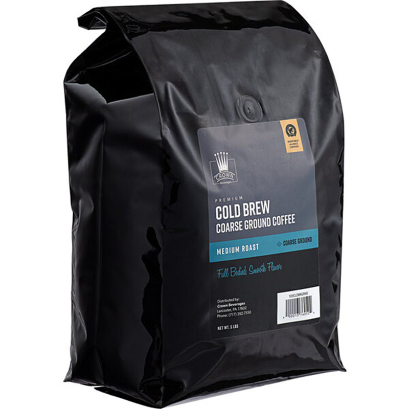 Café moulu à froid grossier Crown Beverages 5 lb. WS-103CLDBRGRND