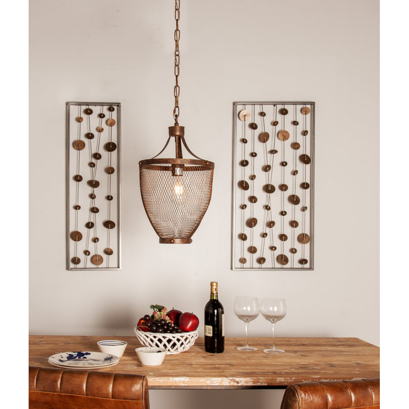 Garrow 1 - Light Metallic Single Pendant