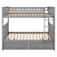 Lit superposé avec tiroirs, lit superposé en bois convertible pour enfants, lits peu encombrants-926603599-926603596