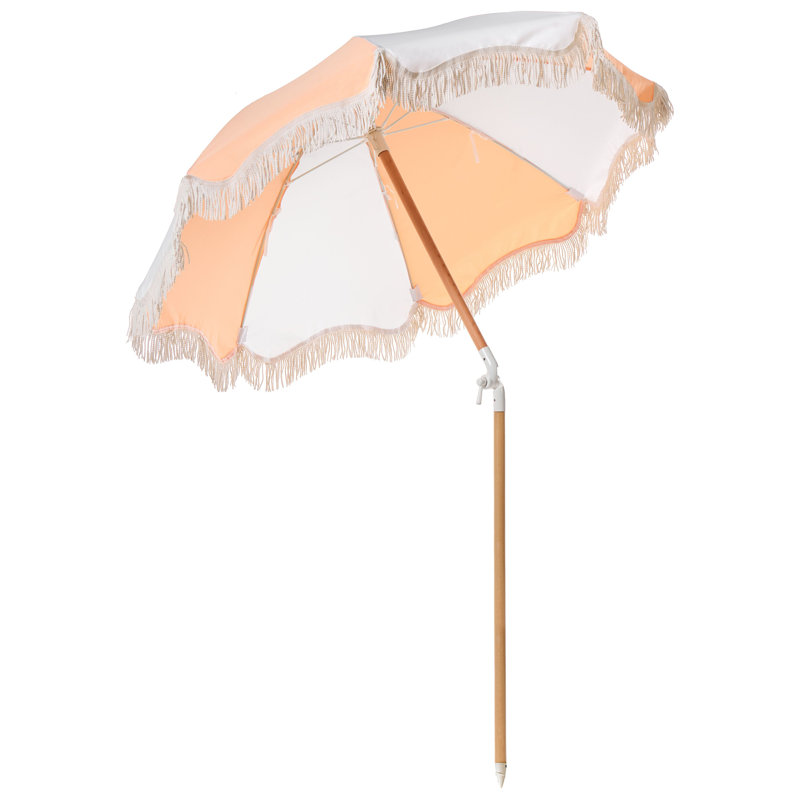 Patio Parasol 155 cm MONDELLO, Orange