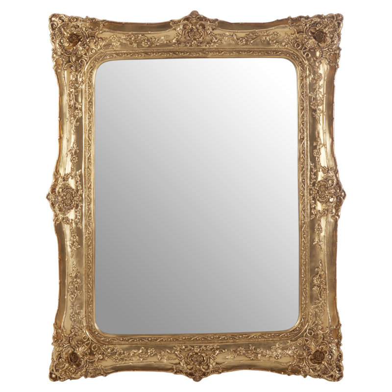 Feathers Flat Wall Mirror