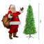L'arbre de Noël 6 pi avec crayon classique est un arbre de Noël classique en forme de crayon de 72 pouces qui convient à la fois à l'Halloween et à Noël. Il comporte des branches denses pour des décorations de Noël réalistes