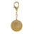 Feng Shui Import 2'' W Gold/Blue Key Chain