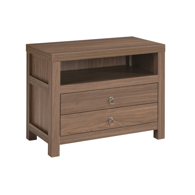 Table de chevet 2 tiroirs Syd