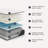 Signature Design By Ashley Plush Sofa Bed Mattress-111448293-91364600