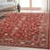 Bungalow Rose Aylena Hereke Floral Red Area Rug