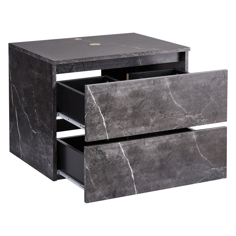 Wall Mounted Washbasin Cabinet SERRA 60 cm