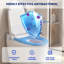 Toilette intelligente une pièce avec veilleuse, sécheuse, conception sans réservoir, couvercle automatique, siège chauffant, chasse d'eau automatique, télécommande et fermeture en douceur pour les salles de bain modernes-117501450