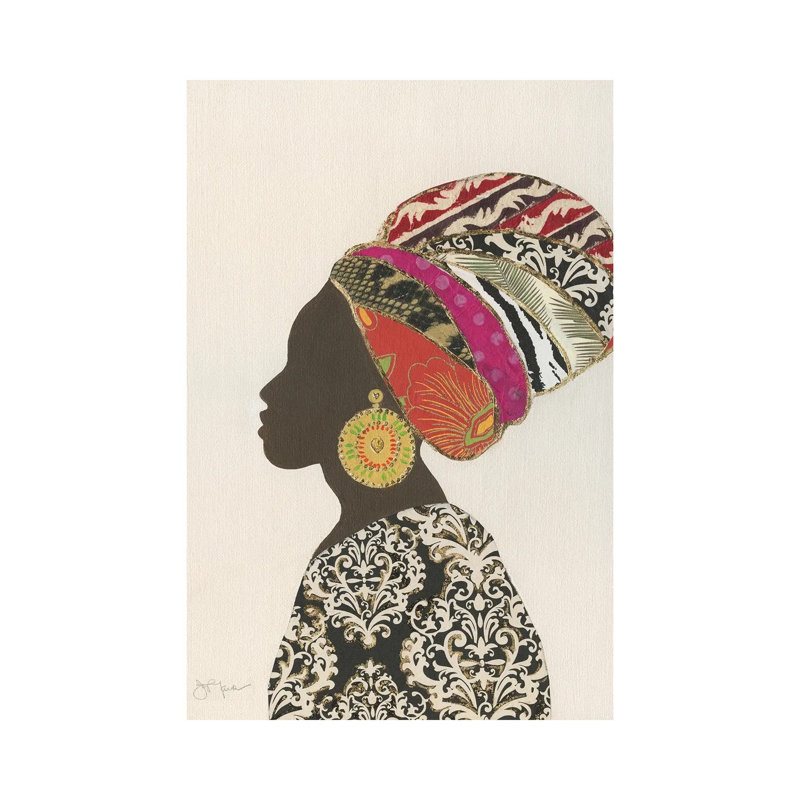 African Woman II by Tava Studios - Wrapped Canvas Print, 101.6 cm H x 66.04 cm W x 1.91 cm D