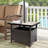 Latassha Wicker Side Table with Umbrella Hole-1252982731