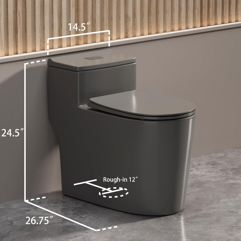Toilette monobloc Yingze Comfort