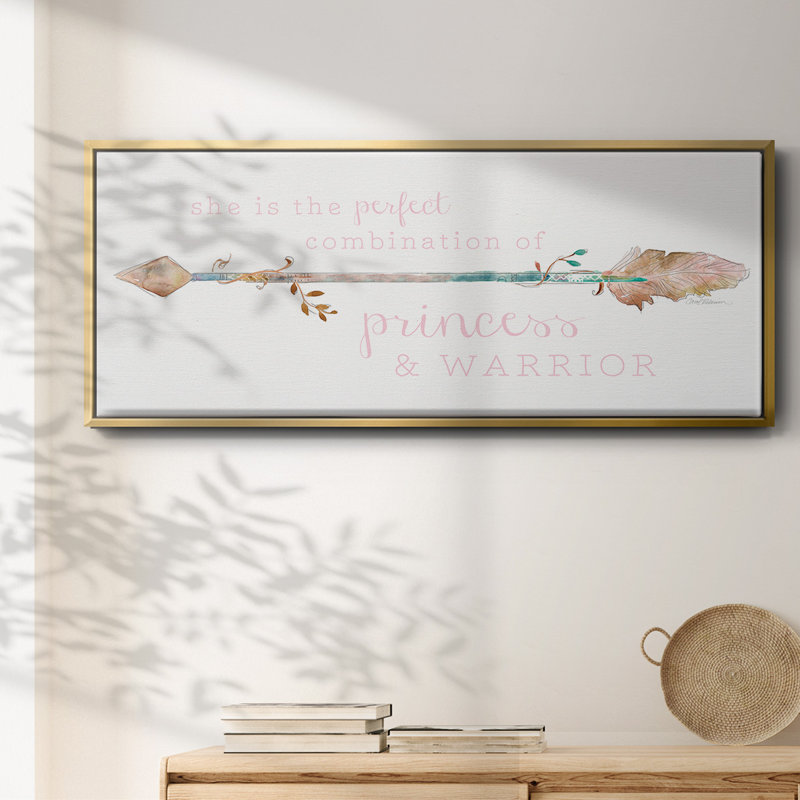Princess & Warrior - toile encadrée