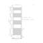 Dalan Curved Towel Rail Heated Towel Rails
