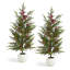 Pin de 37,5 po H Green Christmas