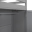 Lit mezzanine avec tiroirs, bureau et garde-robe-662421409