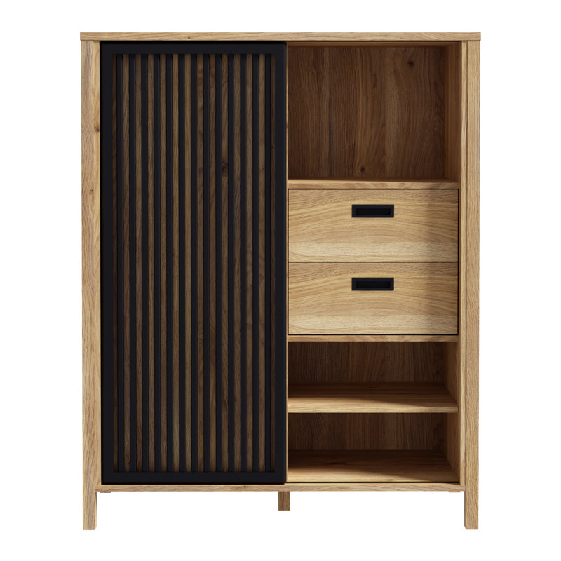 Sarjeet 129.9cm H x 103.4cm W Standard Bookcase