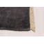 Tapis gris noué à la main unique 8 pi 10 po x 11 pi 10 po
