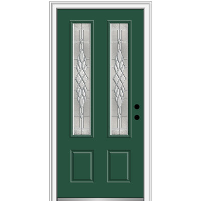 Porte d'entrée pré-montée en fibre de verre 2 ou 3 panneaux Grace Grace