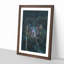 New York City At Night - Single Picture Frame Print on MDF-56925423-56925422