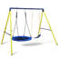 Balancelle, balançoire extérieure, ensemble de jeu extérieur pour enfants, ensemble de balançoire, avec ceinture de sécurité