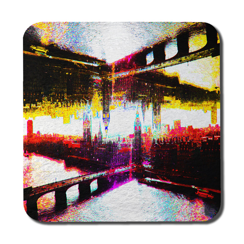 Square 6 Piece Coaster Set