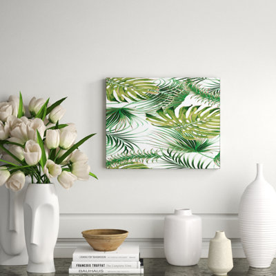 Plam Beachy Print