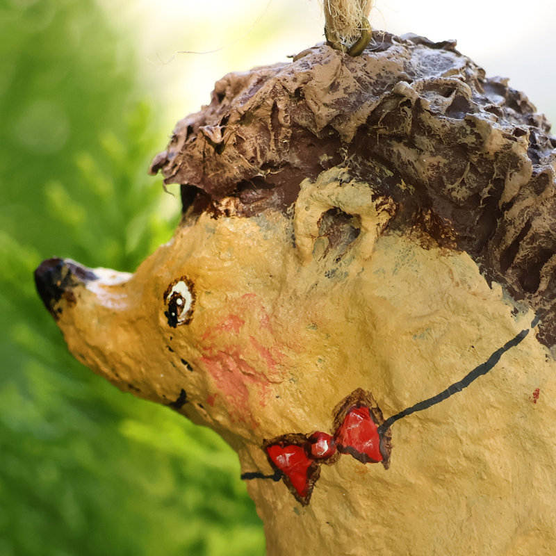 5 in. Handmade Hanging Figurine Ornament