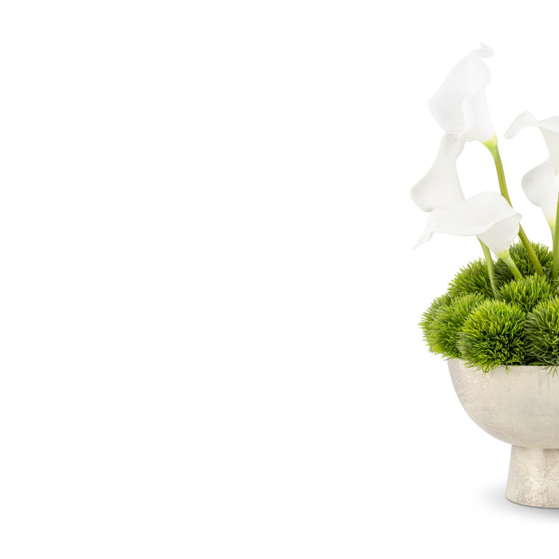 Plato RealTouch Calla Lilly Arrangement