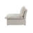 Fairford Armless Upholstered Linen Velvet Slipcovered Chair-120329581