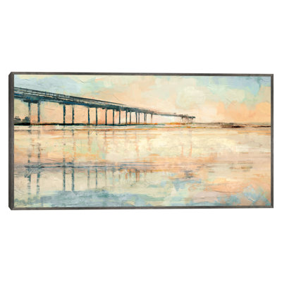 Sunrise Pier by Studio Arts Canvas Art Print