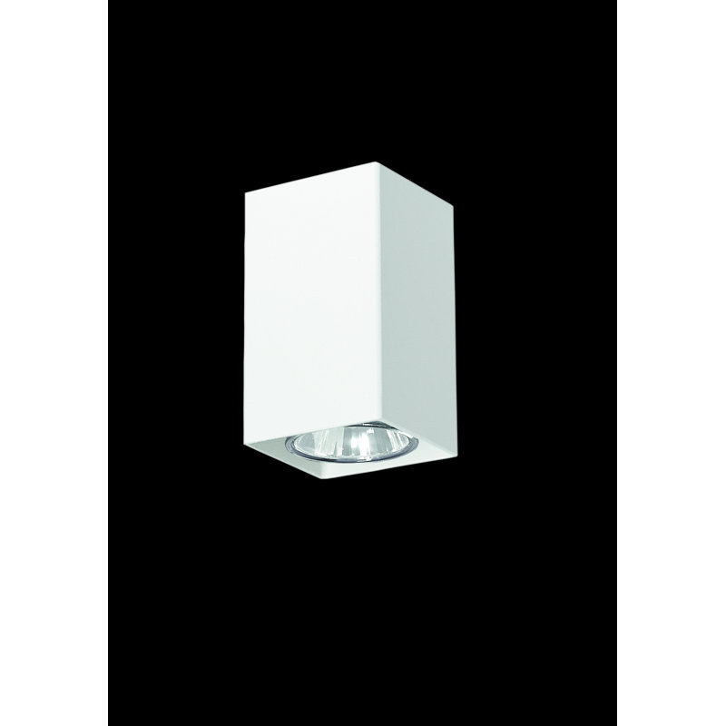 Lusby Flush Mount, White