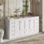 Meuble-lavabo autoportant 72 po avec lavabo en céramique et tiroirs à fermeture en douceur 72 po