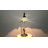 Tiffany Style Colored Glass LED Table Lamp, Handmade Lampshade, Metal Base, Bedroom Night Light & Room Decoration, Ideal Retro Desk Lamp for Living Room, Office & Study