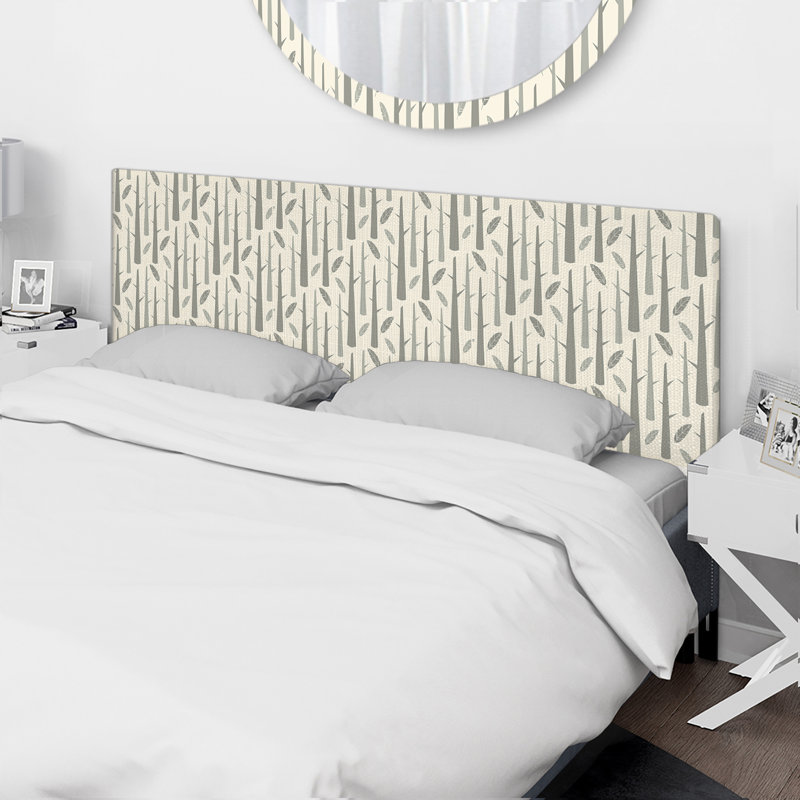 Springmont Upholstered Panel Headboard, Queen
