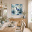 Impression sur toile Elegant Blue Heron-375775563