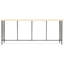 Driftwood 80'' W Stone Console Table