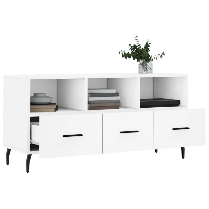 Dutson TV Stand for TVs up to 43", White