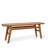 Kai Solid Walnut Bench-1395952692