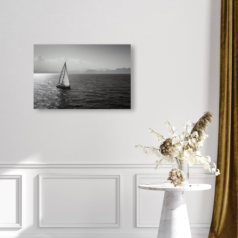 Edge Of Silence Print by Oliver Gal, 10"H x 15"W, Gallery Wrapped