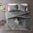 Comforter Set Cal King Velvet With Hypoallergenic Filling & Decorative Pillow For Luxurious Bedding-122444201-122444202