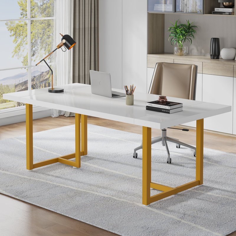 Bureau Fulgenzia, Blanc / or