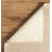 Rhodes Light Beige Machine Woven Wool Berber with Hand Serged Edging Area Rug-16363187