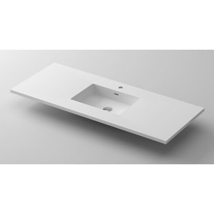 Plateau de meuble-lavabo simple 54 po