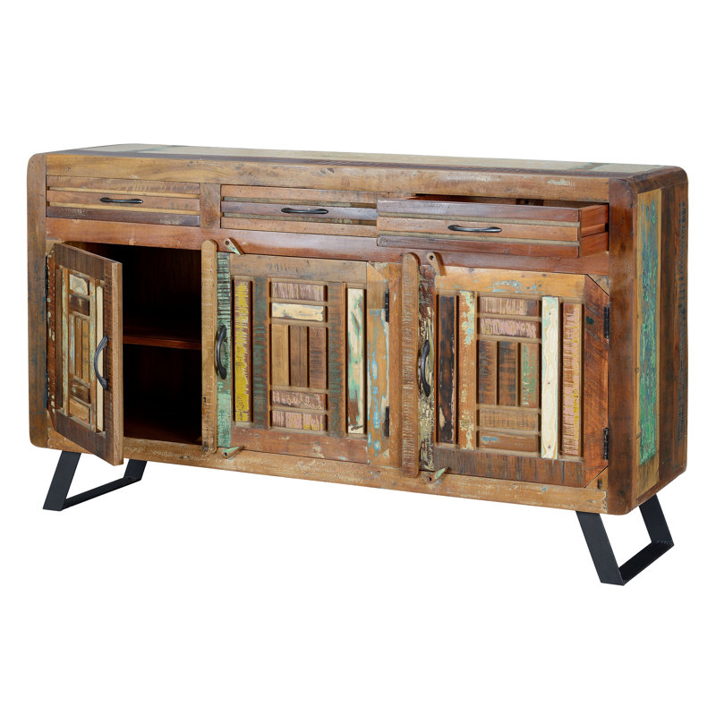 Abdiel 150cm Solid Wood Sideboard