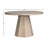 Tasse Pine Round Unfinished Solid Wood Dining Table