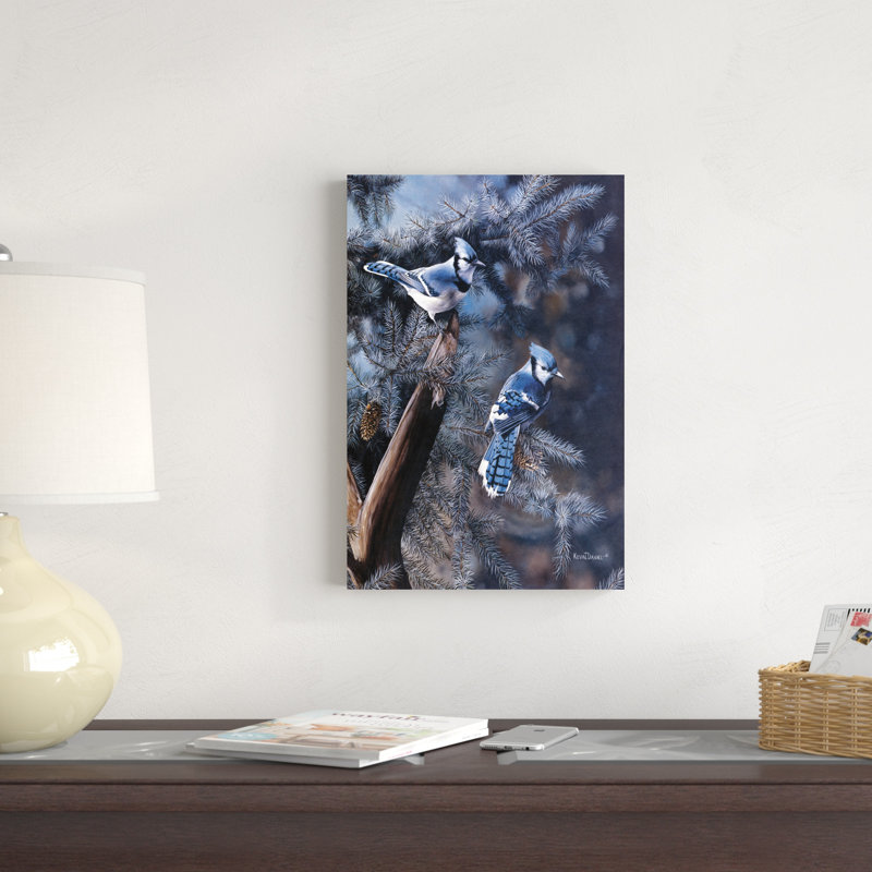 " A Touch Of Blue ", 18" H x 12" W x 1.25" D