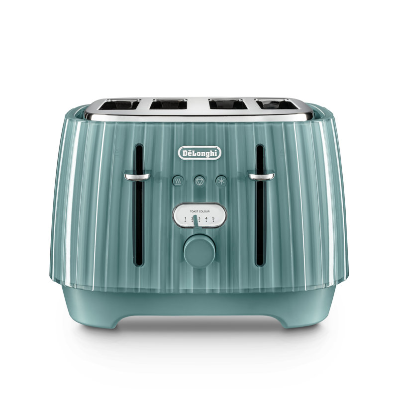  4 Slice Ballerina Toaster Laguna, Green